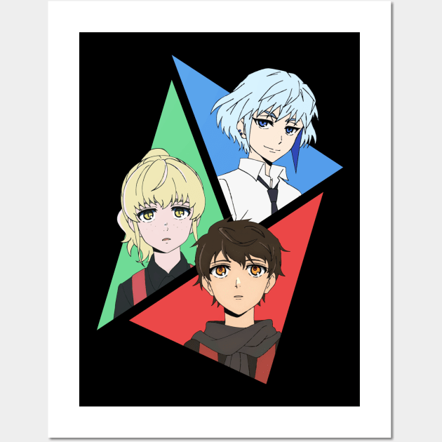 Tower of god - Baam, Khun, Rachel Wall Art by SirTeealot